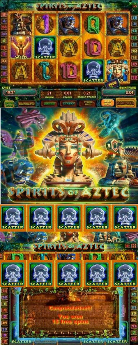 Игровой автомат Spirit Of Aztec  играть бесплатно