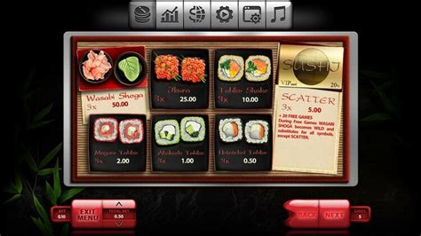 Игровой автомат Sushi Express  играть бесплатно