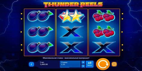 Игровой автомат Thunder Reels  играть онлайн бесплатно