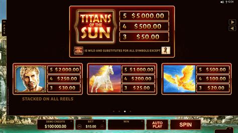Игровой автомат Titans of The Sun  Hyperion  играть бесплатно