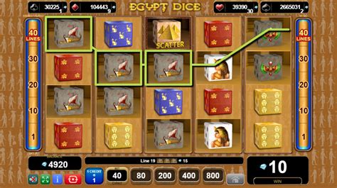 Игровой автомат Tomb of Egypt Dice  играть бесплатно