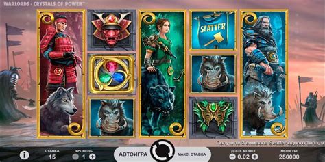 Игровой автомат Warlords Crystals of Power (Варлордс) играть онлайн