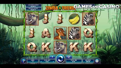 Игровой автомат Zimba and Friends  играть бесплатно