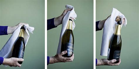 Как правильно открывать шампанское