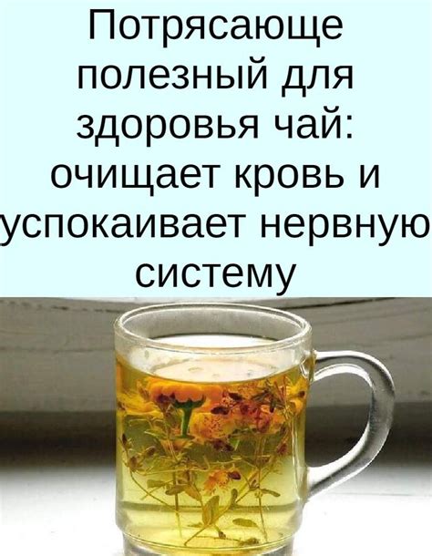 Какой чай очищает лимфу?