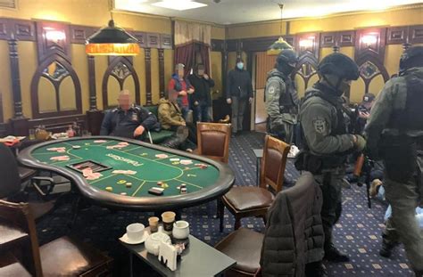 Ликвидация подпольного казино в столице Украины
