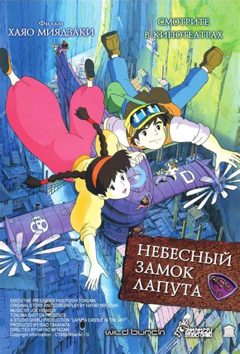 Небесный замок Лапута аниме, 1986