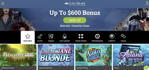 Обзор ОнлайнКазино Euro Palace  Честный обзор от Casino Guru