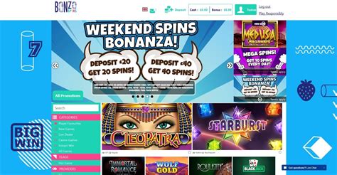 Обзор Bonzo Spins Casino  Честный обзор от Casino Guru
