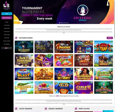 Обзор Universal Slots Casino  Честный обзор от Casino Guru