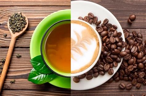Что лучше попить чай или кофе?