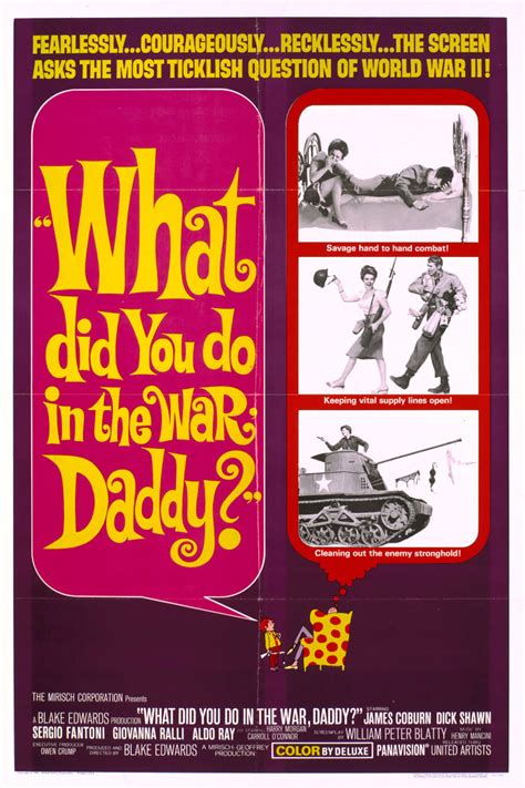 Что ты делал на войне, папа? (1966)