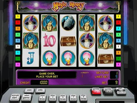игровой автомат магия денег