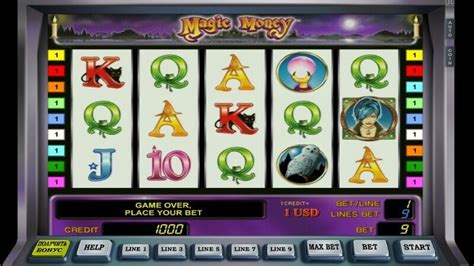игровой автомат магия денег играть бесплатно онлайн
