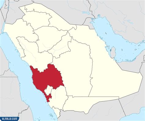 المحافظات المتواجدة في منطقة مكة المكرمة