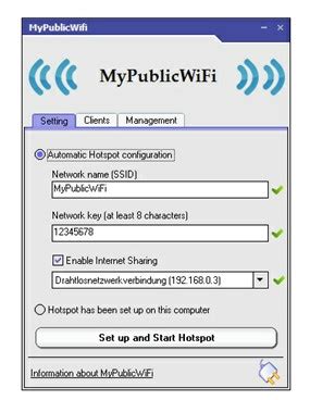 تحميل برنامج my public wifi ويندوز xp