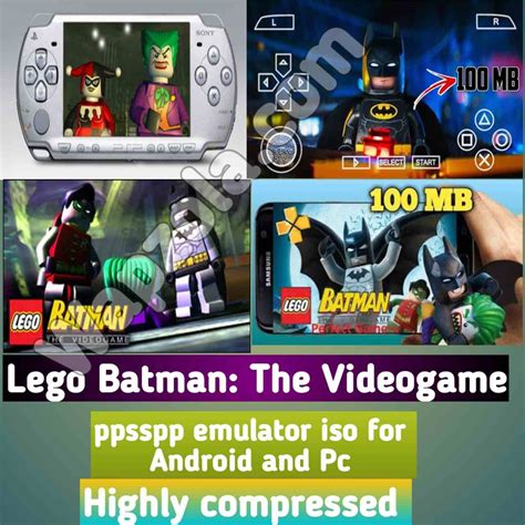  - 2023 تحميل لعبة lego batman 3 ppsspp emulator