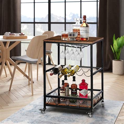 تسوق 30% - 70% Off Selected Bar Carts & Cabinets اونلاين بأفضل الأسعار ...