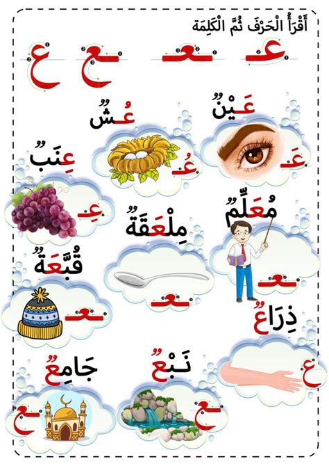 تلفظ حروف(ص ض ث ذ ط ظ ع غ و)