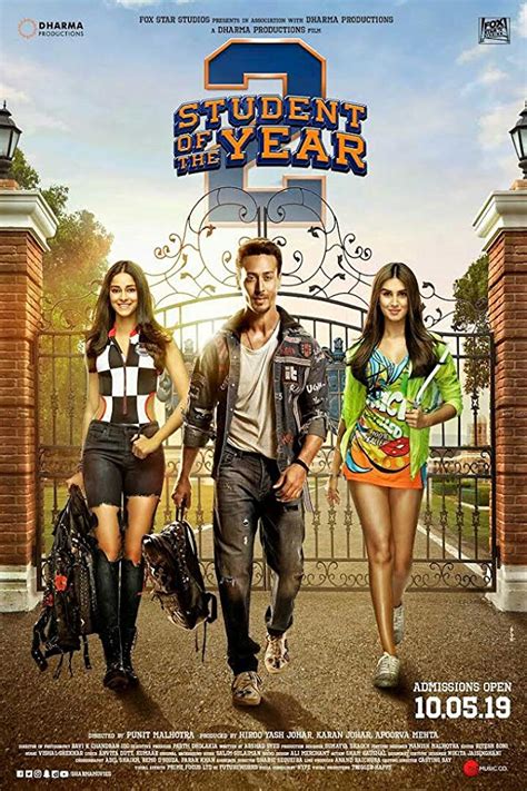 مشاهدة فيلم Student of the Year 2 2024 مترجم اون لاين