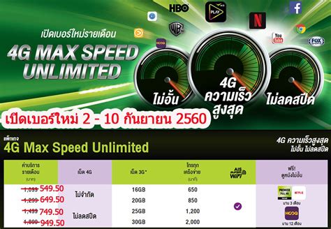 ยกระดับประสบการณ์การเชื่อมต่อของคุณด้วย 4G Max Speed 888 ลด 50%!