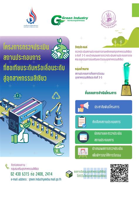 ระบบสารสนเทศอุตสาหกรรมสีเขียว Green Industry กระทรวงอุตสาหกรรม