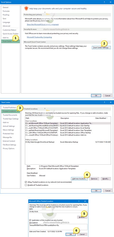 วิธีเปิดใช้งานแมโคร (How to enable Excel Macros) …