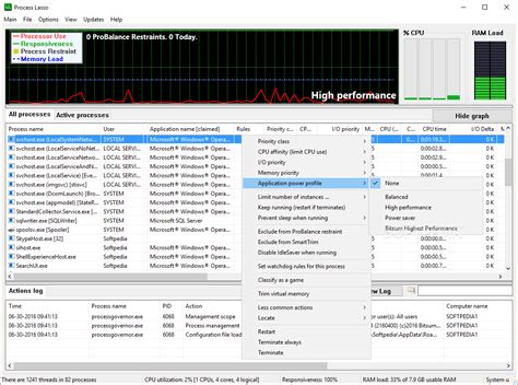 โหลด Process Lasso... - โหลดโปรแกรมตัวเต็ม ถาวร อัพเดททุกวัน