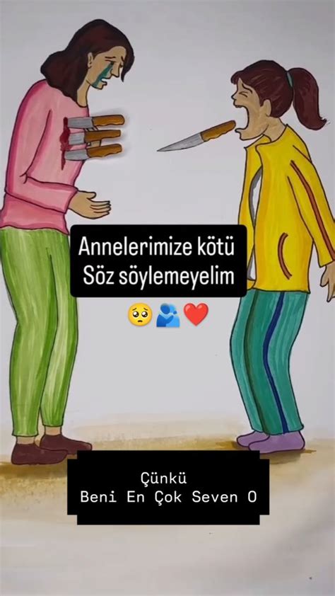 ღ´-الله ‎ Beni Karşılıksız Seven Tek İnsan ANNEM ️ Instagram. 