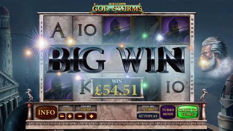 ᐈ Игровой Автомат Age of the Gods: God of Storms  Играть Онлайн Бесплатно Playtech™