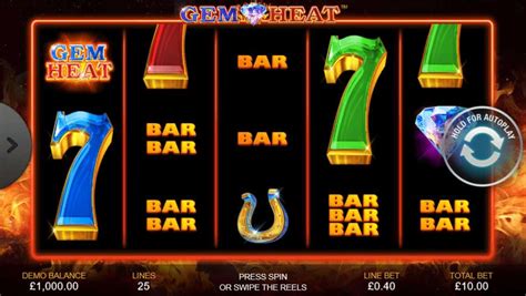 ᐈ Игровой Автомат Gem Heat  Играть Онлайн Бесплатно Playtech™