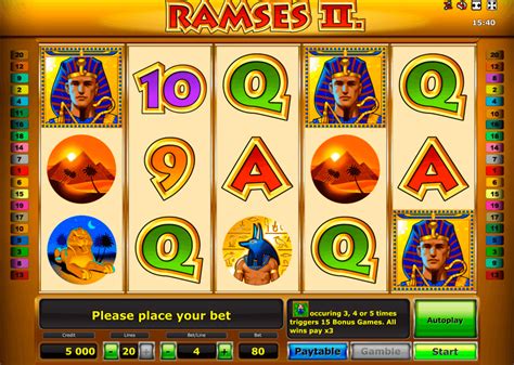 ᐈ Игровой Автомат Ramses 2 Deluxe  Играть Онлайн Бесплатно Novomatic™