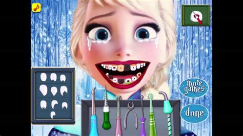 ᴴᴰ ♥♥♥ Disney Frozen Games Frozen Princess Elsa Dentist Elsa games Part