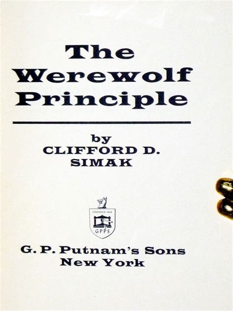 ‎The Werewolf Principle on Apple Books