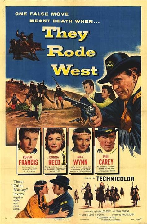 ‎They Rode West (1954) directed by Phil Karlson • Reviews, film + cast …