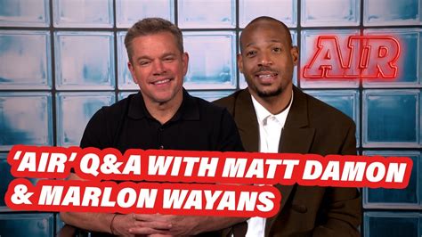 ‘Air’ star Marlon Wayans talks about working with Ben Affleck, Matt Damon on Nike-themed sports drama