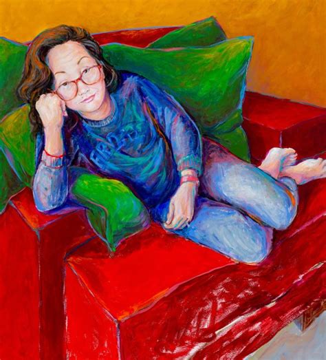 ‘Big Red Chair’ reconnects Willow Glen artist with loved ones