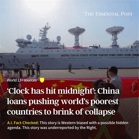 ‘Clock has hit midnight’: China loans pushing world’s poorest countries to brink of collapse