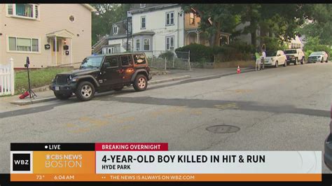 ‘Devastating’: 4-year-old boy killed in Boston’s Hyde Park neighborhood hit-and-run