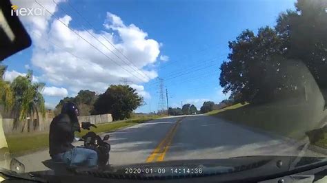 ‘Did he just wipe out?’: Dash-cam video shows stunt-driving motorcyclist on Hwy. 407