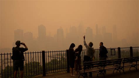 ‘EH!PACALOPYSE NOW!’ Americans blame Canada as haze from northern fires continues
