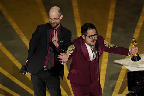 ‘Everything Everywhere’ duo, Emerson College grads win directing, writing Oscars