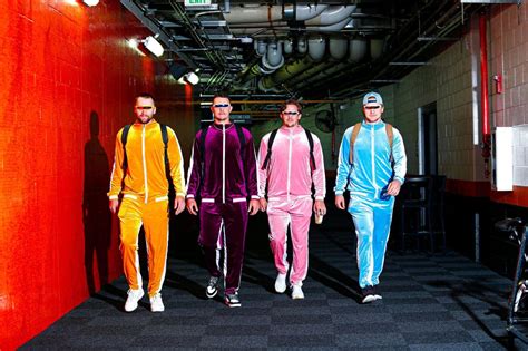‘Futuristic Teletubbies’: Young Orioles stars arrive for homestand with matching tracksuits, sunglasses