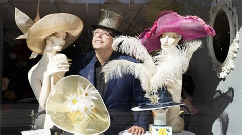 ‘Gold obviously’: Toronto milliner heads to U.K. with his hats for coronation parties