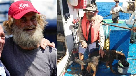 ‘Grateful’ Australian man, dog, rescued after 3 months at sea