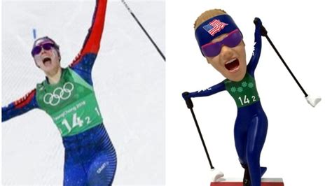 ‘HERE COMES DIGGINS!’: National Bobblehead Hall of Fame releases Jessie Diggins figurine