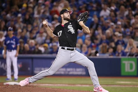 ‘He’s been our horse’: Lucas Giolito pitches the Chicago White Sox to a 4-2 win after a 2-hour rain delay in Kansas City
