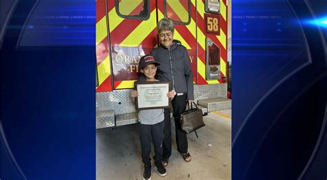 ‘He saved his grandma’s life’: Florida officials honor 6-year-old’s bravery