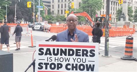 ‘I’m the only one’: Mark Saunders bills himself as only alternative to Olivia Chow
