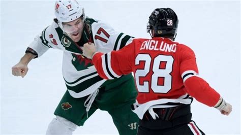 ‘I’ve got his head’: How Marcus Foligno sparked Wild in Chicago with a ‘Gladiator’ moment